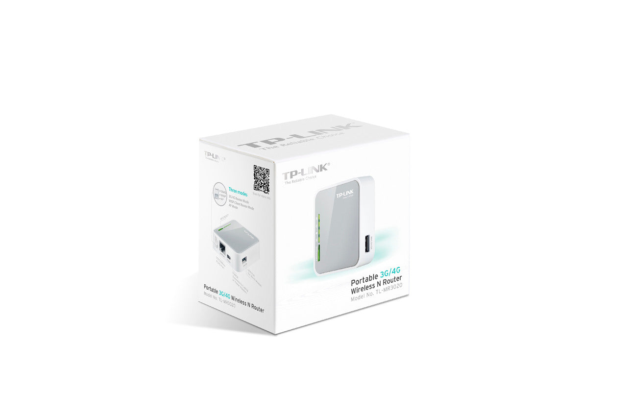 TP-LINK Wireless-N Router 3G Portable TLMR3020 150Mbps