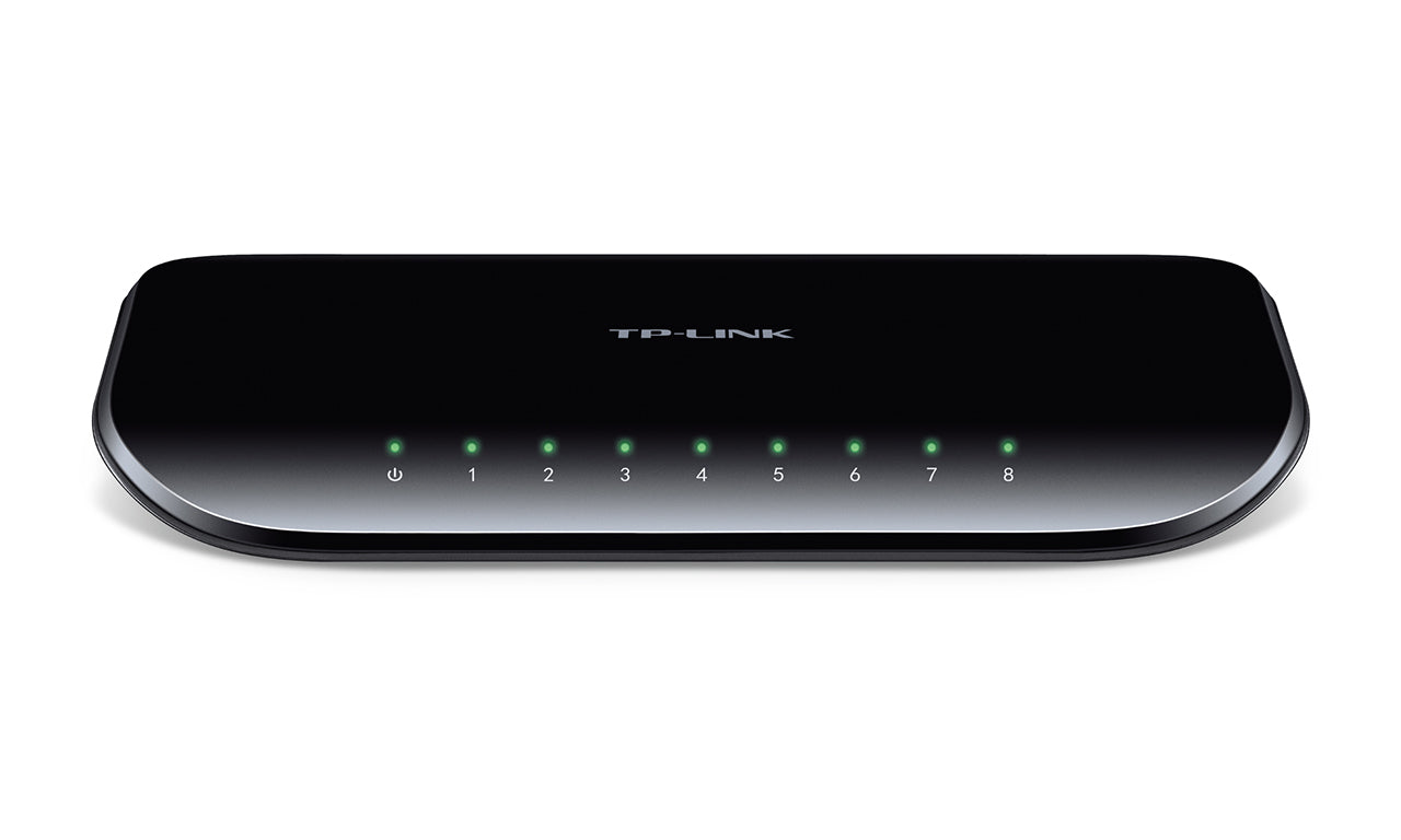 TP-LINK 8-Port-GB-Desktop-Switch TLSG1008D 10/100/1000 Mbit/s