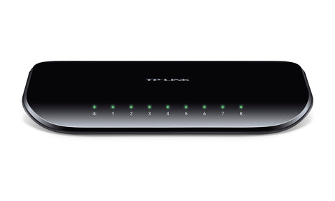 TP-LINK 8-Port-GB-Desktop-Switch TLSG1008D 10/100/1000 Mbit/s