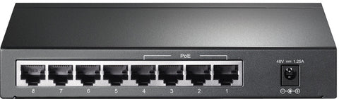 TP-LINK Gigabit Desktop PoE Switch TLSG1008P 8x 10/100/1000