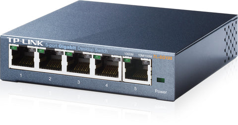 TP-LINK 5-port Metal Gigabit Switch TLSG105