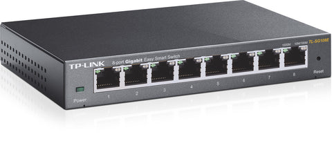 TP-LINK 8-Port Gigabit Smart Switch TLSG108E