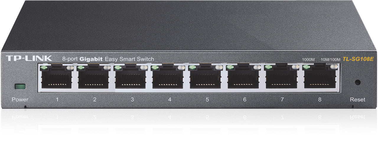 TP-LINK 8-Port Gigabit Smart Switch TLSG108E