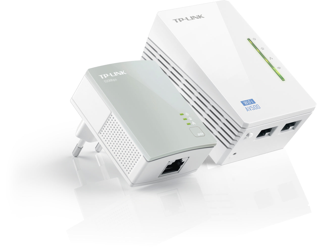 TP-LINK WLAN Powerline Repeater Kit TLWPA4220 300Mbps