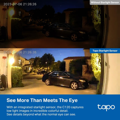 TP-LINK In/Outdoor Wi-Fi Camera Tapo C120