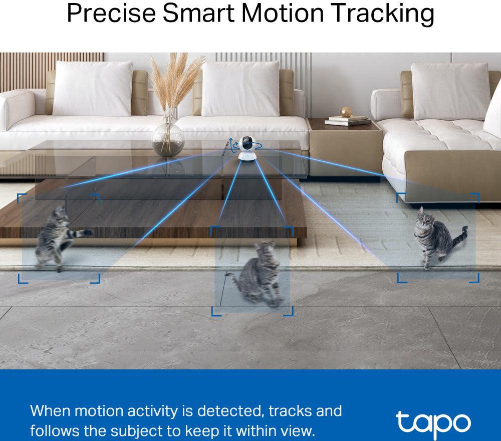 TP-LINK Pan/Tilt AI Wi-Fi Camera Tapo C220