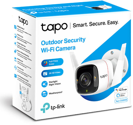 TP-LINK Outdoor Security Wi-Fi Camera Tapo C320WS