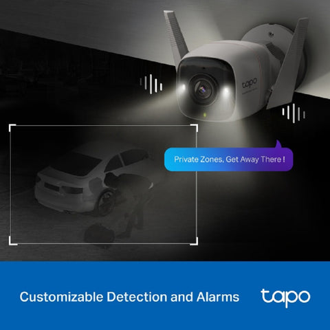 TP-LINK Outdoor Security Wi-Fi Camera Tapo C325WB