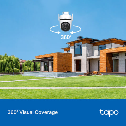 TP-LINK Outdoor Pan/Tilt Wi-Fi Camera Tapo C520WS