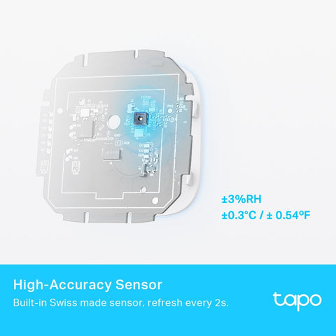 TP-LINK Smart Temperature and Tapo T315 Humidity Monitor