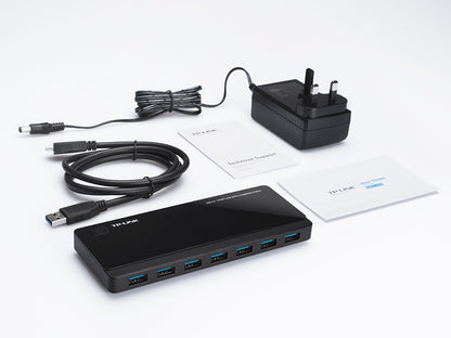 TP-LINK 7 Port USB 3.0 Hub UH720 (2.4A) 2 Ports