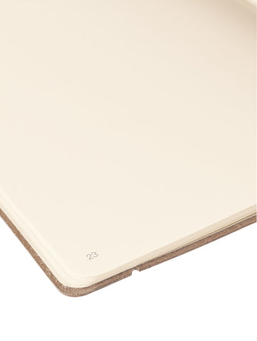 TRANSOTYPE senseBook FLAP A6 75010600 blanko, S, 135 Seiten beige