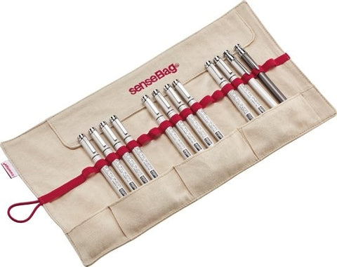 TRANSOTYPE senseBag Stifte Roll-Etui 76038018 beige 375x200mm