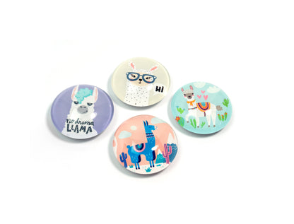 TRENDFORM EYE Magnete LLAMA EY2025 4er Set assortiert