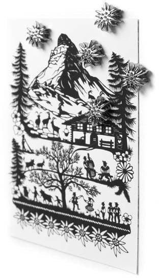 TRENDFORM Magnete EDELWEISS FA4509 5er Set, silber