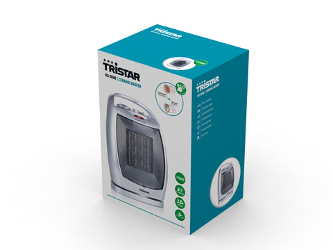 TRISTAR Keramik-Heizgerät KA-5038 grau 1500W