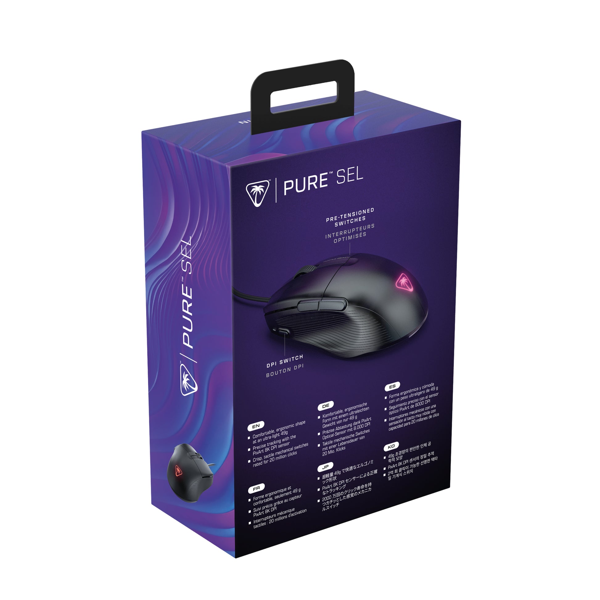 TURTLE BEACH Pure SEL TBM-1001-05 Gaming Mouse, Black