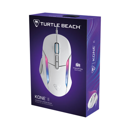 TURTLE BEACH Kone II Gaming Mouse TBM-1003-15 Wireless, White