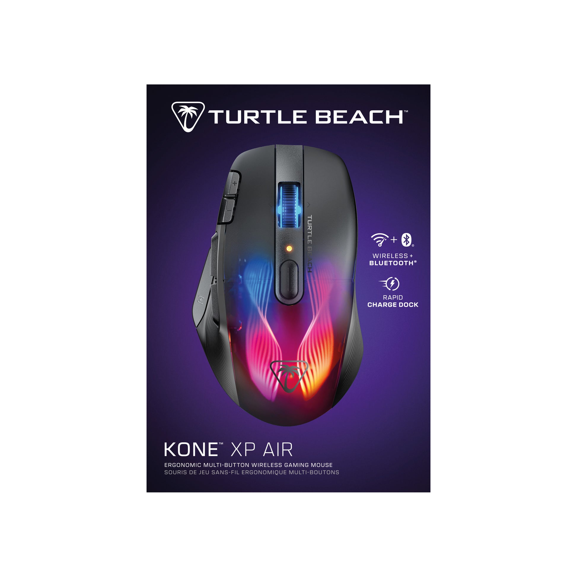 TURTLE BEACH Kone XP Air TBM-1101-05 Gaming Mouse, Black