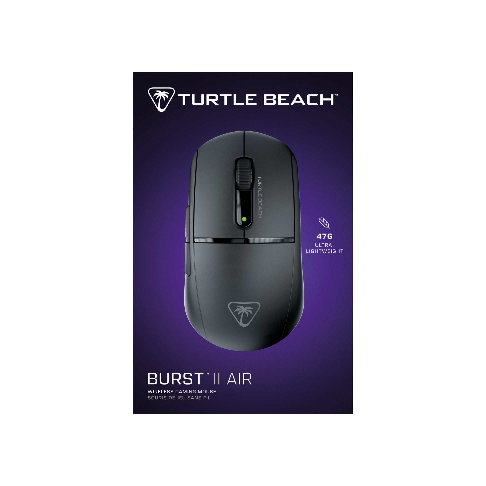 TURTLE BEACH Burst II Air TBM-2101-05 Gaming Mouse, Black