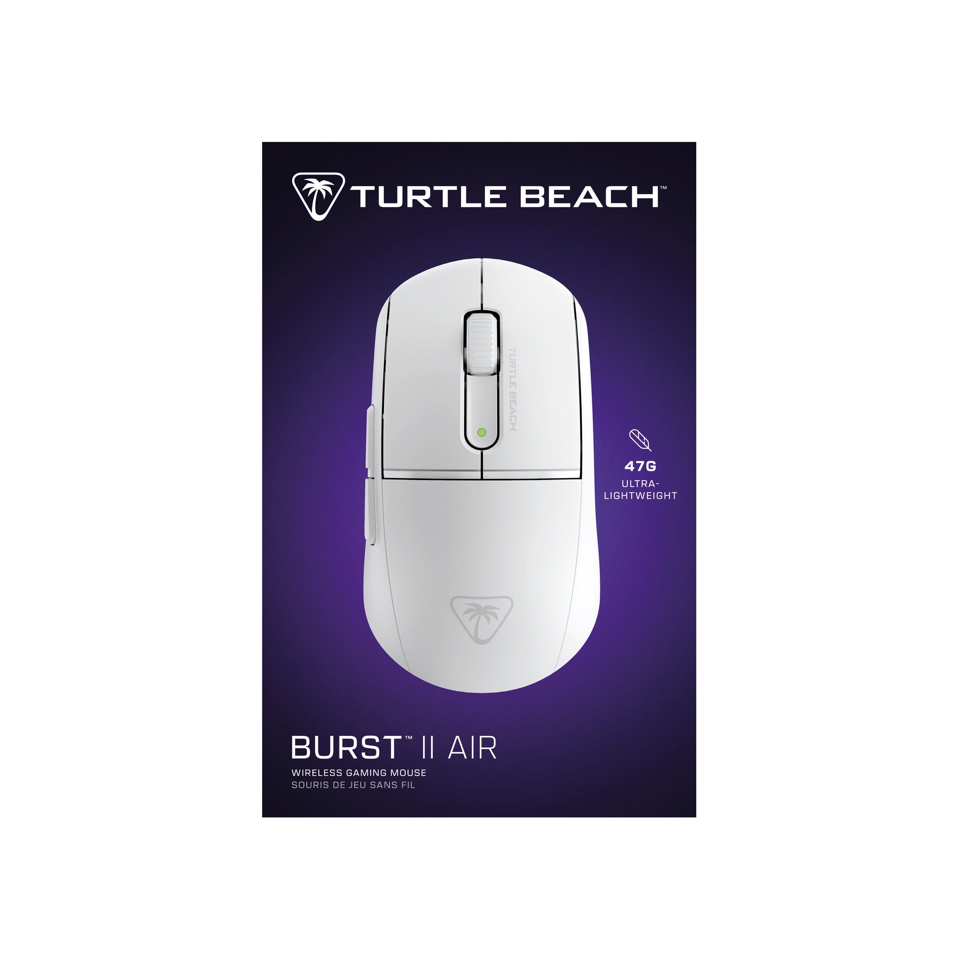 TURTLE BEACH Burst II Air TBM-2101-15 Gaming Mouse, White