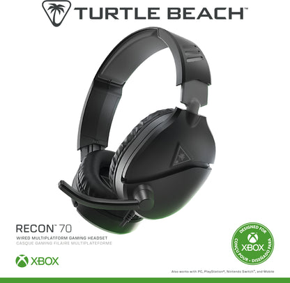 TURTLE BEACH Ear Force Recon 70X Black TBS-2001-05 Headset, Xbox SeriesX