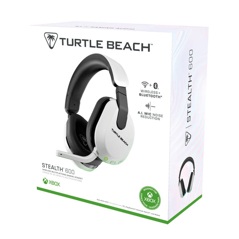 TURTLE BEACH Stealth 600 GEN3, White TBS-2102-15 Wireless Headset for XB