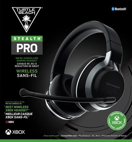 TURTLE BEACH STEALTH PRO TBS-2360-02 Wireless Headset Xbox