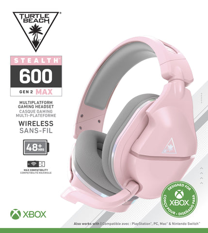 TURTLE BEACH STEALTH 600 GEN 2 MAX TBS-2380-05 Wireless Headset Xbox Pink