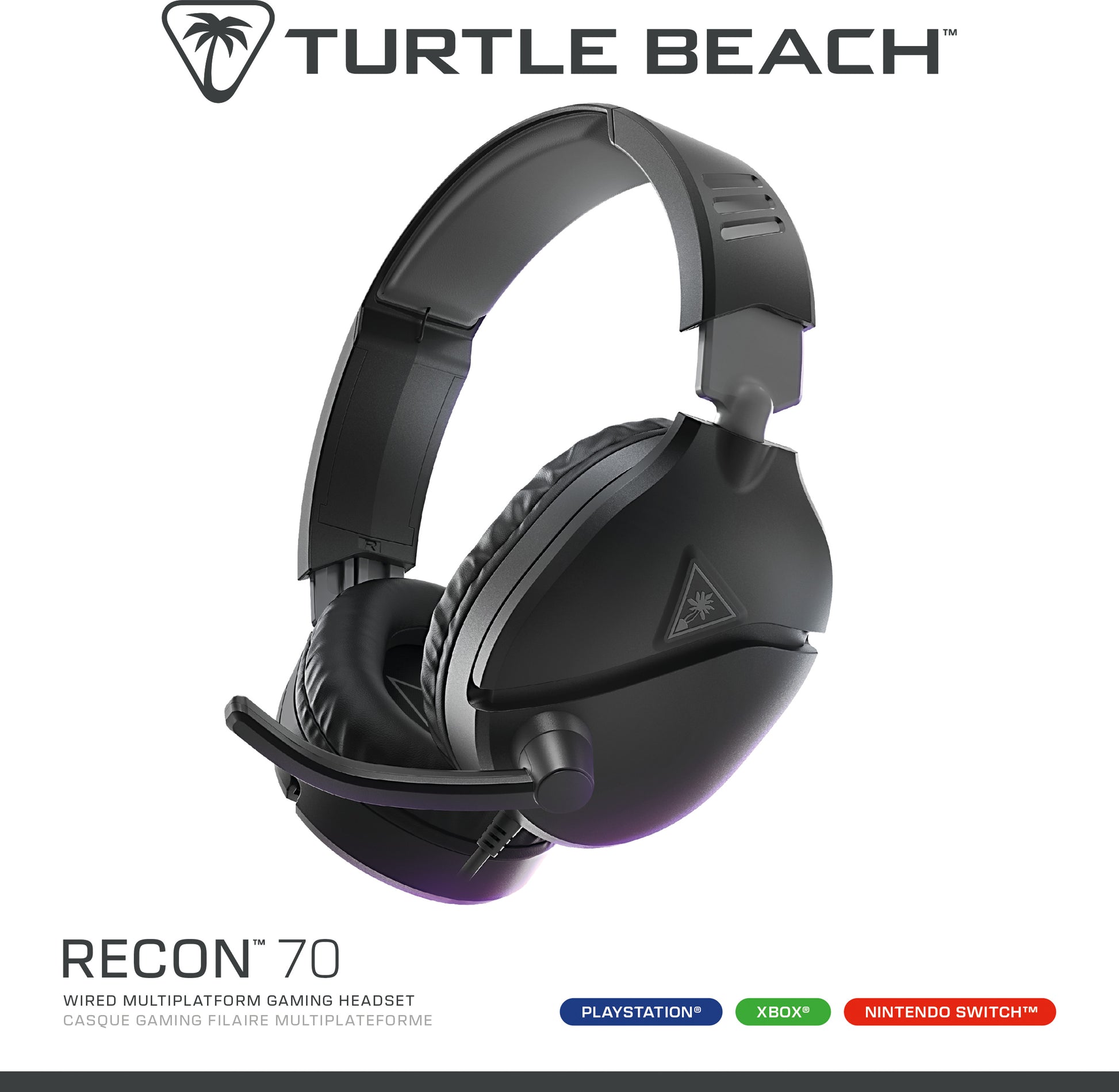 TURTLE BEACH Ear Force Recon 70P Black TBS-3001-05 Headset, PS4/PS5