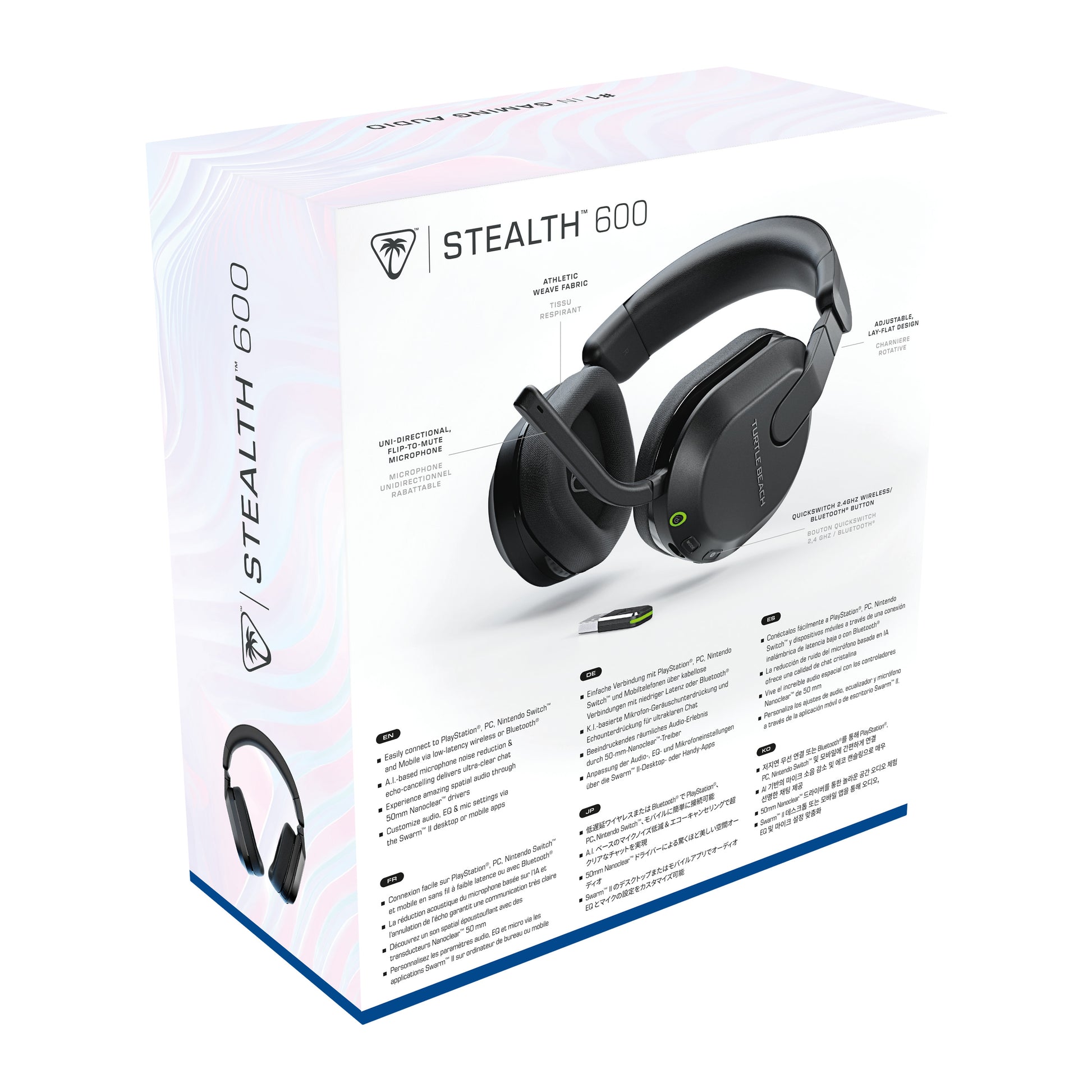 TURTLE BEACH Stealth 600 GEN3, Black TBS-3102-05 Wireless Headset for PS5