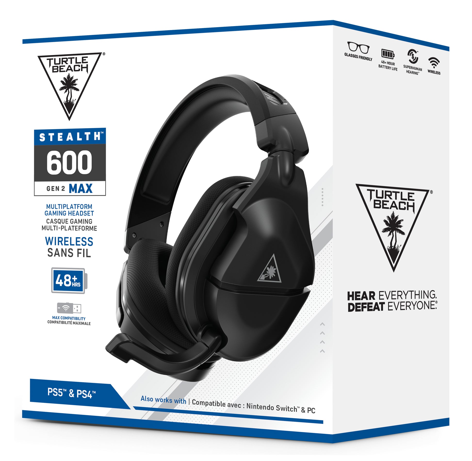 TURTLE BEACH Stealth 600 Gen2 MAX Black TBS-3160-02 Wireless Headset PS5