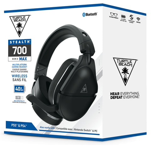 TURTLE BEACH Stealth 700 GEN2 MAX Black TBS-3790-02 Wireless Headset PS5