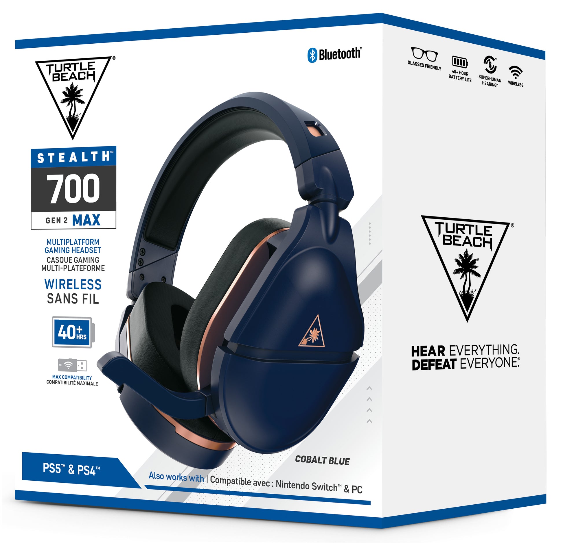 TURTLE BEACH Stealth 700 GEN2 MAX Blue TBS-3794-02 Wireless Headset PS5