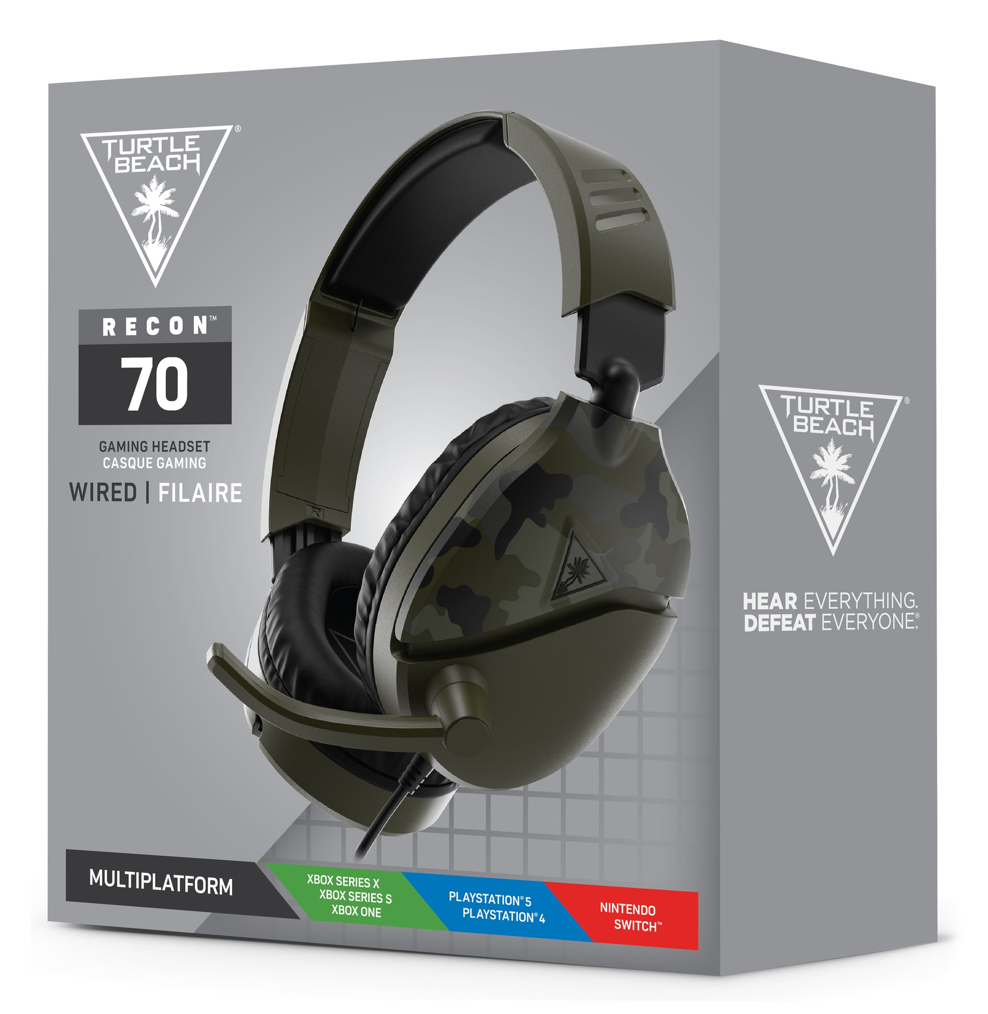 TURTLE BEACH Ear Force Recon70 green Camo TBS-6455-02 Headset Multiplattform