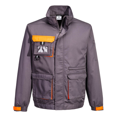 Portwest TX10 Jacke – Grau – funktionale Berufsjacke