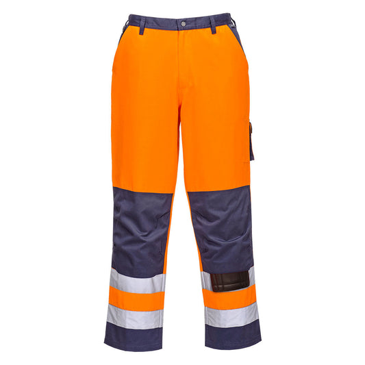 Portwest TX51 Hose – Orange/Marine – robuste Arbeitshose mit Komfort