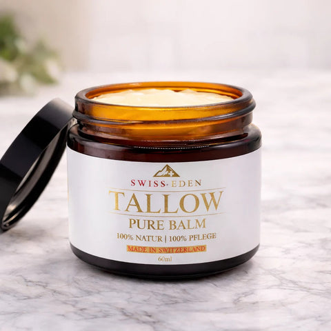 Schweizer Tallow Balm Pure – 100% Demeter Bio-Rindertalg ohne Zusätze von Swiss Eden
