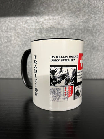 AC Crea Design - Swiss Heritage Tasse en céramique - 300ml "Design Tradition"