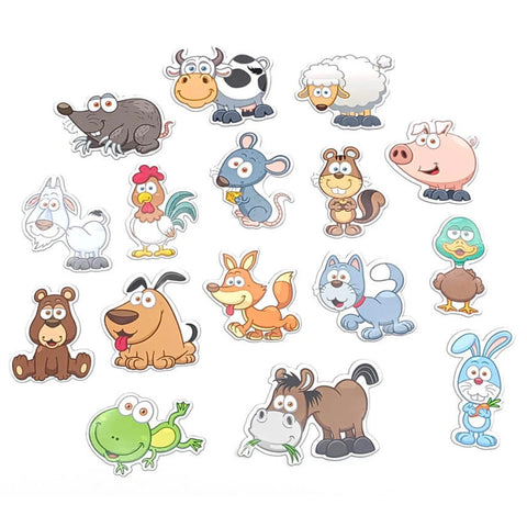 Magnet-Set Tierfarm-Tiere – 16 kinderfreundliche Magnete für Spiel & Deko