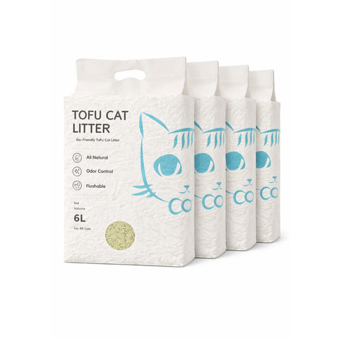 Tofu Katzenstreu – 6L / 2kg, biologisch abbaubar & klumpend