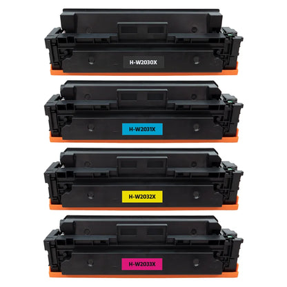 Toner W2030X/415X/W2031X/415X/W2032X/415X/W2033X/415X(mit chip) alle 4 Farben
