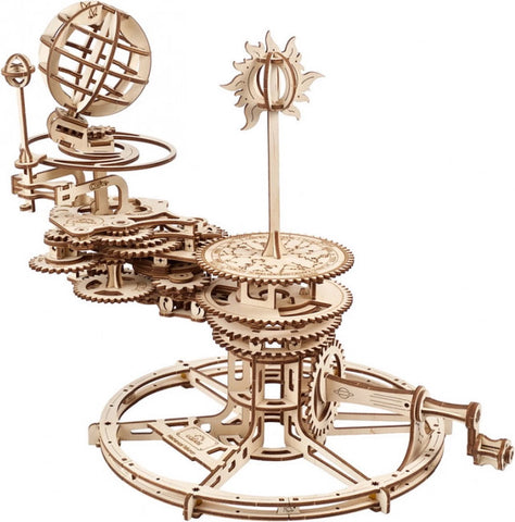 MODEL MECHANISCHES TELLURION (FR-DE-EN-POL-ES-UKR)