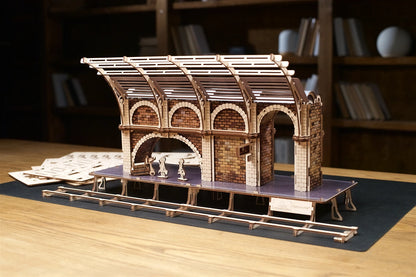 MODEL HARRY POTTER BAHNSTEIG 9 3/4 230 ST. (FR-DE-EN-POL-ES-