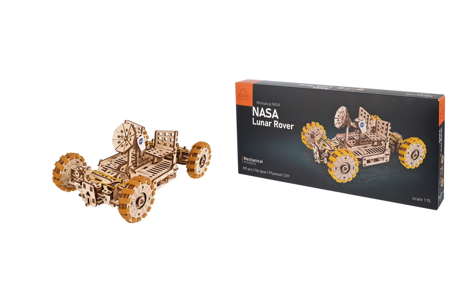 MODEL NASA MOND ROVER 319 ST. (FR-DE-EN-POL-ES-UKR)