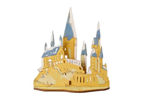 MODEL HP COLORING HOGWARTS 4PCS (FR-DE-EN-POL-ES-UKR)