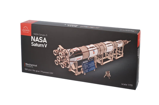 MODEL SATURN V NASA 500 ST. (FR-DE-EN-POL-ES-UKR)