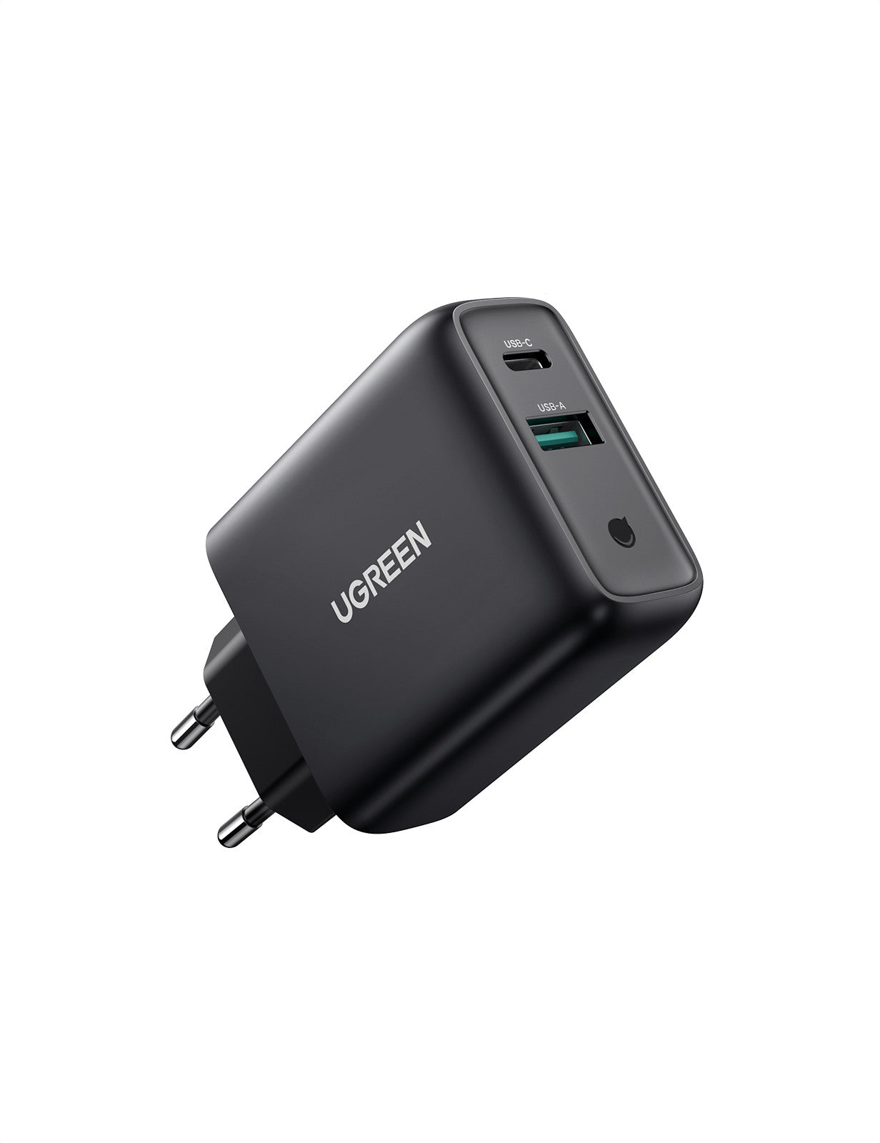 UGREEN USB Wall Charger 36W 2-Port 10217 PD 1xUSB-C,1xUSB-A,Black