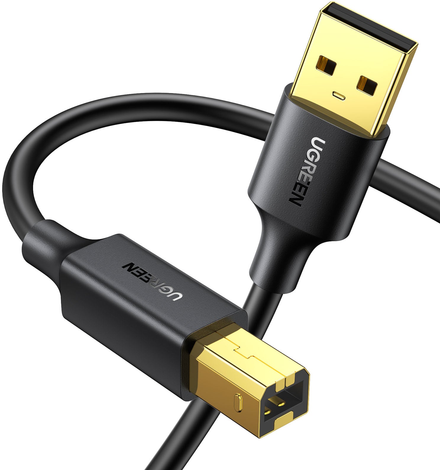 UGREEN Cable USB 2.0 AM/BM Print 10351 3m, Black