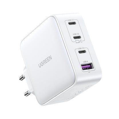 UGREEN USB Wallcharger Nexode 100W 15337 4-Port,PD,GaN, White